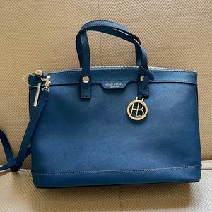 West 57th Satchel Henri Bendel blue